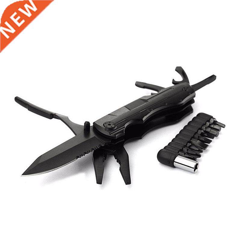 DWZ Folding Pliers Multitools Knife Screwdriver Set Bits Sta
