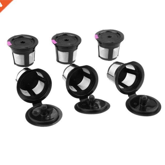 1PC Refillable Coffee Filter Cup Reusable Coffee Pod Filled