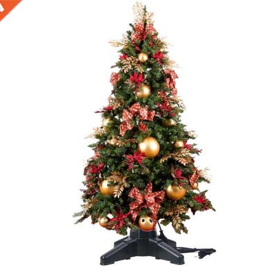 EU Plug 40/50cm Christmas Tree Electric Rotating Base Stand