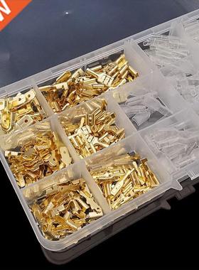 315Pcs 2.8/4.8/6.3mm Electrical Wire Connectors Insulated Ma