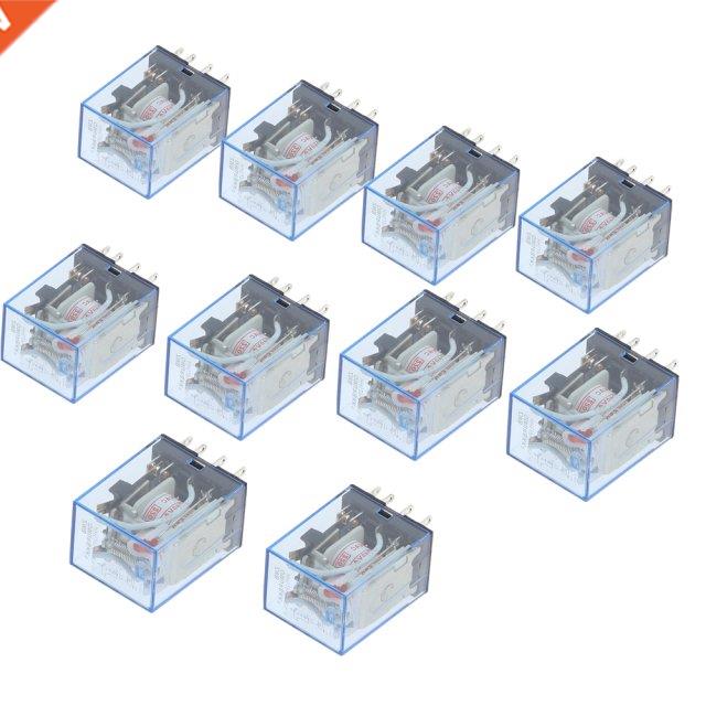 10pcs/Lot Power Relay MY2NJ 12V 24V 36V 110V 220V 380V AC Co