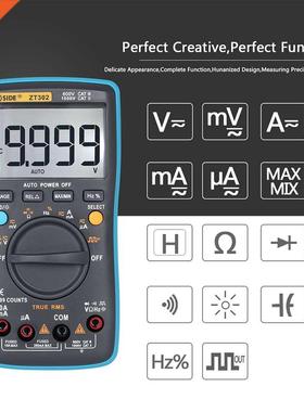 BSIDE Digital Multimeter AC DC Voltage Current 9999 Counts Z