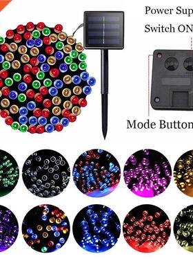 200 Led String Lights for Garden Decoration Outdoor Solar Ga
