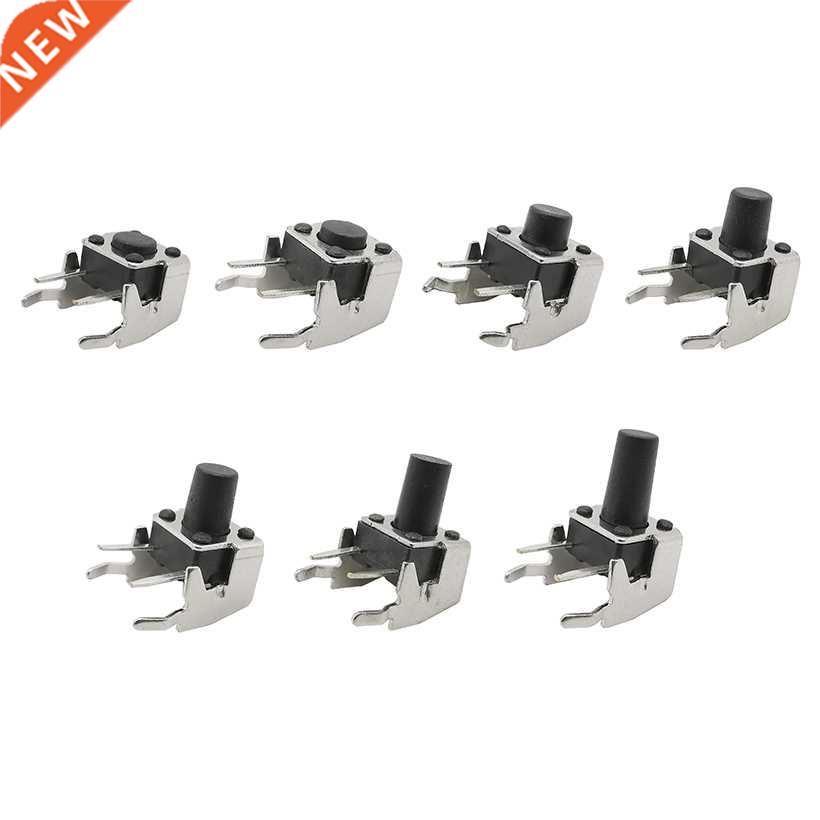 30Pcs/lot 6x6mm Tactile Tact Push Button Switch 4Pin Right A