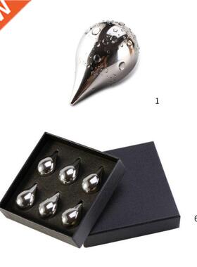 F1CD Stainless Steel Whiskey Stones Ice Cubes Reusable Chill