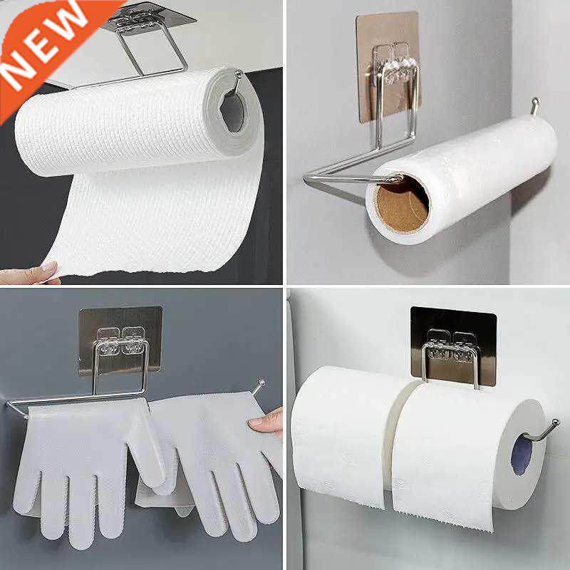Kitchen Toilet Paper Holder Tissue Holder Hanging Bathroom T