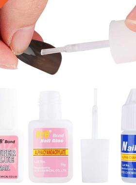 10g Nail Glue For Fake Nails Rhinestones Gel For Manicure Fa