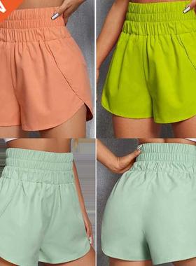 Women Shorts Gym Sports Casual Jogging Running Fitness Trous