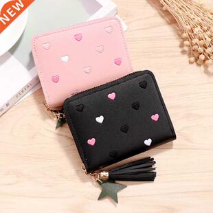 1PC Women Small Wallet Ladies Mini Tassel Wallet Cute Girl S