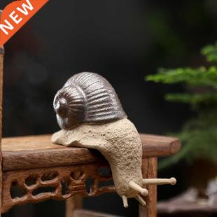 Snail Ornats Home Ceramic Dec Landscape Small Micro Bonsai