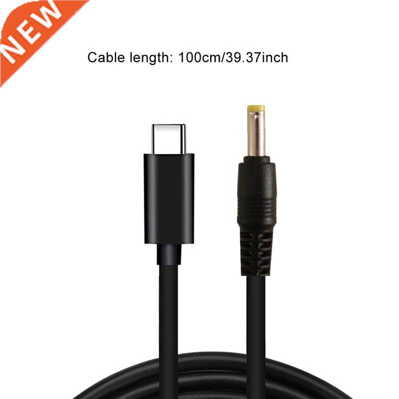 Universal Type-C/USB-C PD to 12V 4.0x1.7mm Converter Cord fo