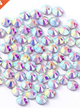 All sizes High-Quality Glass Hotfix Rhinestones Flatback Cry