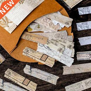 Trace Of Memory Series Originality Vintage Journal Stickers