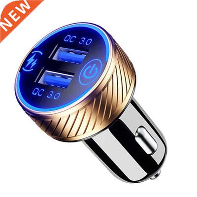 Phone Charger 36W / 3A USB Car Charger Quick Charge Compatib