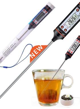LCD Digital Kitchen Probe Thermometer Food Cooking Food Liqu