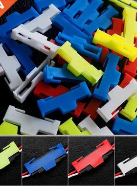 50pcs/lot Servo Extension Cable Buckle Clip Plastic Servos C