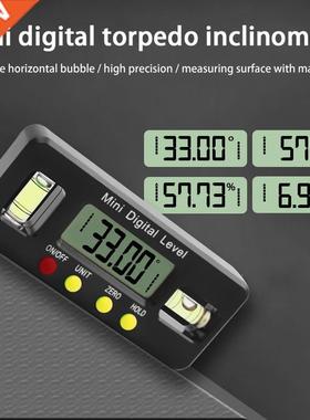 Digital Angle Finder Protractor Electronic Level Box 360 Deg
