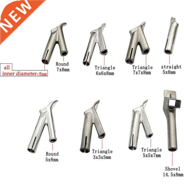 1PC Welding Nozzle Speed Welding Tips Flat and Round Triangu