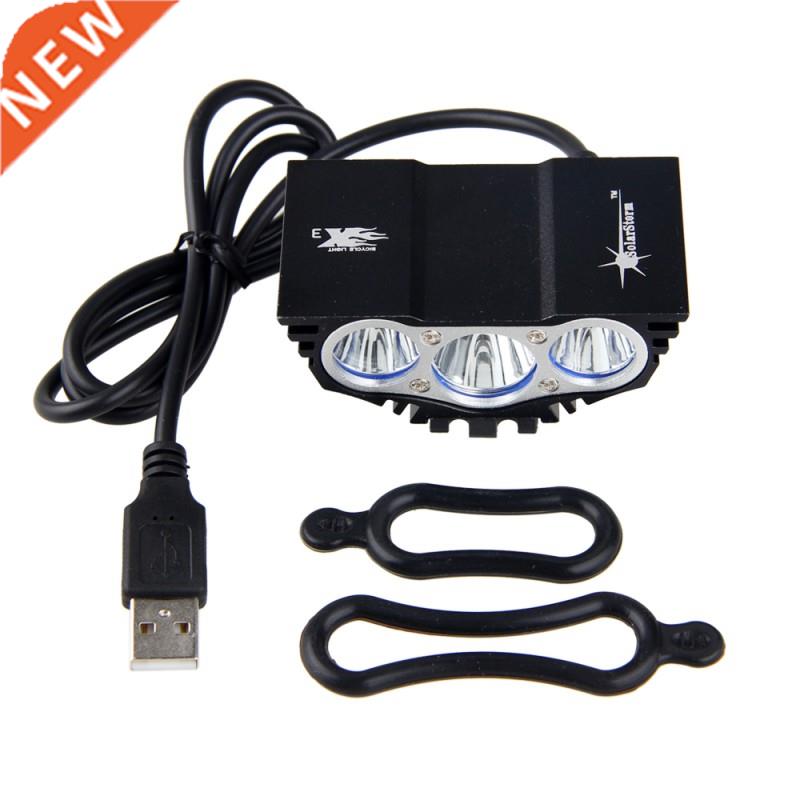 Waterproof 3XT6 LED Bicycle Light 00LM Front Bike Head L
