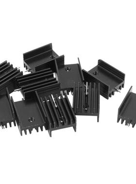 10 Pcs 21x15x11mm Heat Sink for TO-220 Mosfet Transistors