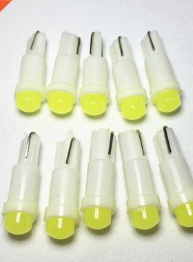 10pcs Car Interior T5 Led 1 SMD Light Ceramic Dashboard Gaug
