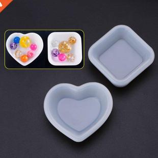 Square Molds Jewelry Silicone Cake Heart Making Dec Mold