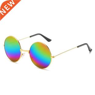 Round Glasses Men Women Steampunk Sunglasses Vintage Sunglas