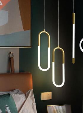 Nordic Simple Bar Pendant light Postmodern Hanging lamp Rest