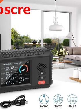 Formaldehyde Detector Air Quality Monitor Indoor Portable Di