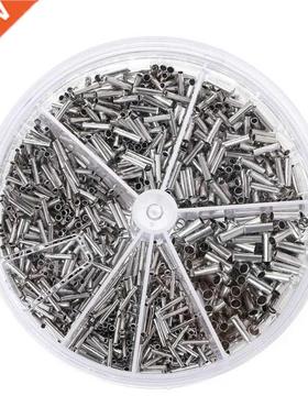 1900 Pcs Copper Crimp Wire Linker Cord End Terminals Electri