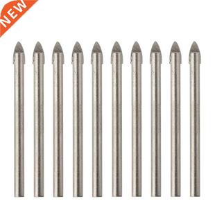 Tile Drill Wood 6mm Cerami Carbide Cross Tungsten 10Pcs Bits
