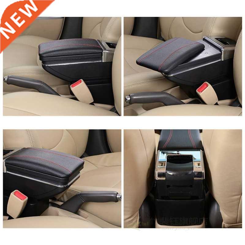Centre Console Storage Box Armrest For Honda Fit Jazz 2014-2