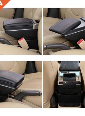 Centre Console Storage Box Armrest For Honda Fit Jazz 2014-2