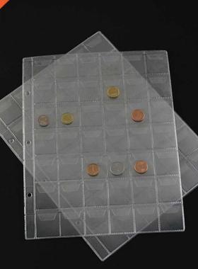 42/30/20 Pockets Coin Collection Book Coin Holder Sheet for