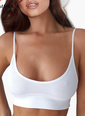Seamless Low Back Bra Brassiere Comfortable Top Women Wirefr