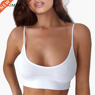 Seamless Low Back Bra Brassiere Comfortable Top Women Wirefr