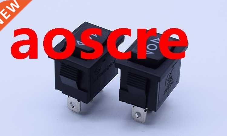 Soft black double rocker switch rocker switch reset copper p
