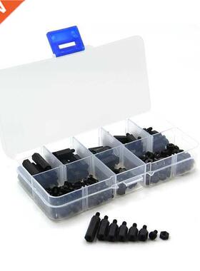 00pcs M Nylon Hex Spacer Screws Nut Distance Weapon Access