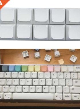 10 Keys PBT Keycap XDA Profile 1U Not Engraving Blank Key Co