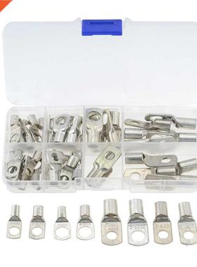 60PCS/BOX Assortment SC6-25 Bare Tinned Copper Lug Termin