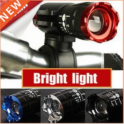 Bike Bicycle Head Front Light CREE Q5 LED Flashlight 240 L