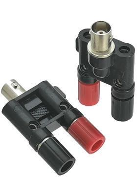 1Pcs Connector BNC Female Jack to Banana Female Jack RF Adap