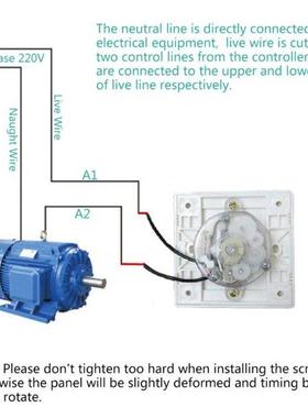 AC 220V Timer Switch Control Pump Mechanical Countdown Contr