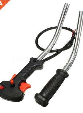 1pc Handle Switch With Throttle Trigger Cable Strimmer Brush