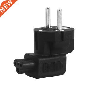 EU Power Cable plug adapter EU PLug to IEC320 C5 Clover Leaf