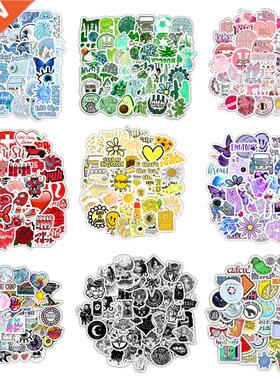 50pcs Vsco INS Style er Anime Laptop Case Car Skateboard Mo