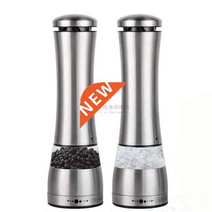 Electric Salt and Pepper Grinder Battery Powered Seasoning M