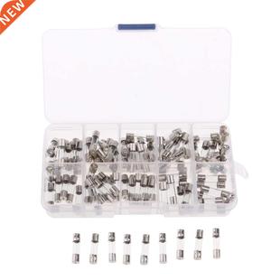 Assorted Kit Tube Pieces Fus Glass 5x20mm Electrical 100 Amp