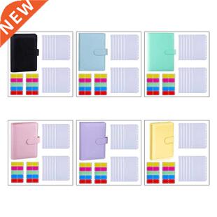 A6 Binder with PVC Bags to Protect Your Budget Sheet Importa