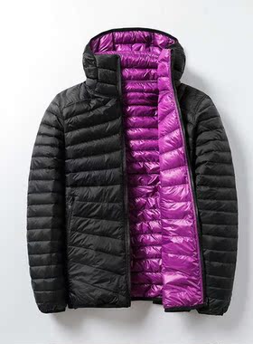 2021 new women's double-sided down jacket jacket 100